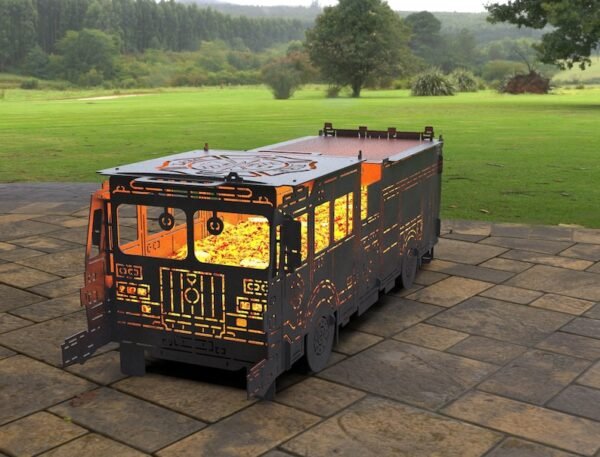 Fire Truck Fire Pit